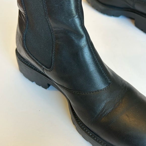 Vagabond Chelsa Classic Black Leather Pull On Boots - Picture 13 of 16